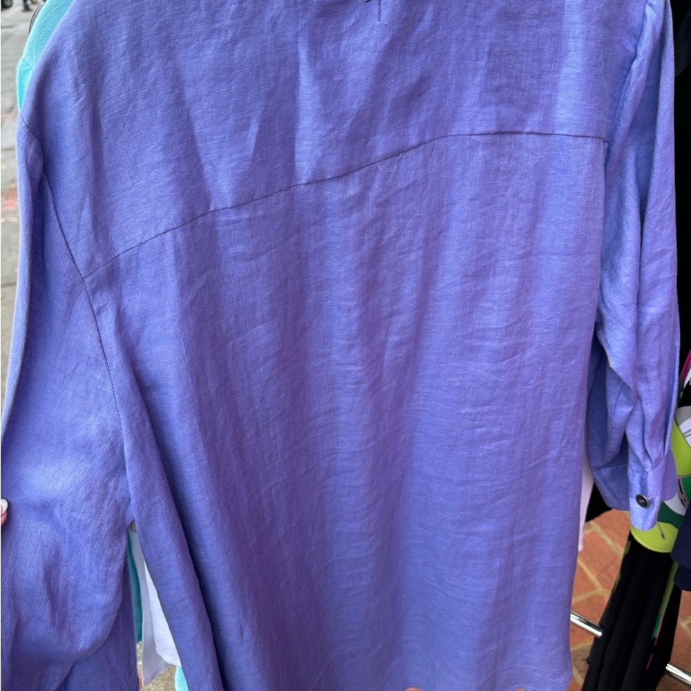 Tyler Boe purple button up - Picture 3 of 3